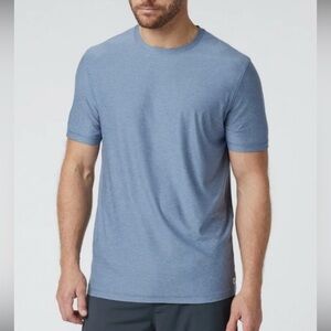 Vuori Men's Blue Strato Tech T-Shirt